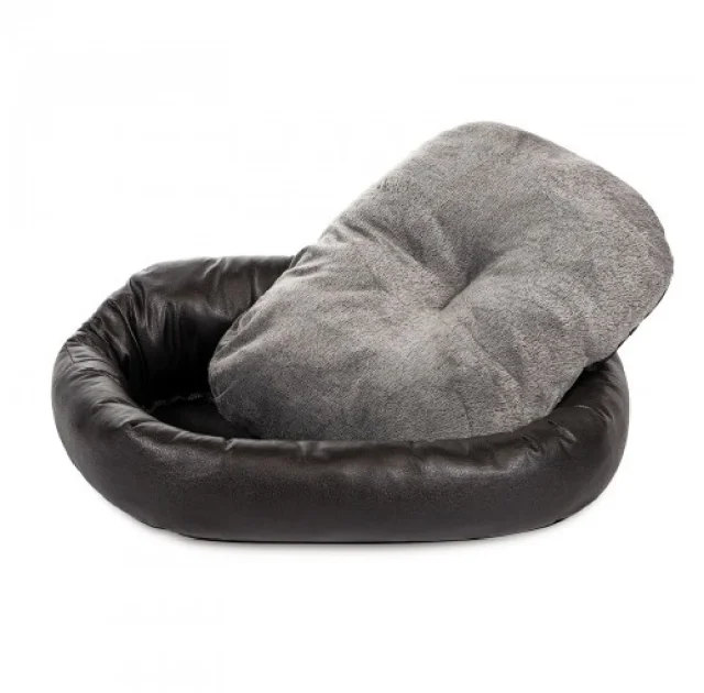 Лежак Природа Michael для кошек и собак, 52×40×12 см, шоколадный