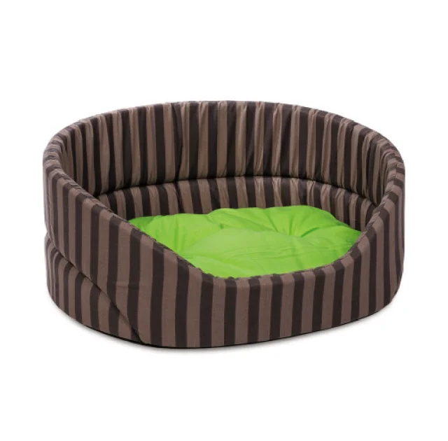 Лежак Природа Coral 3 для собак, 66×57×29 см, полоска