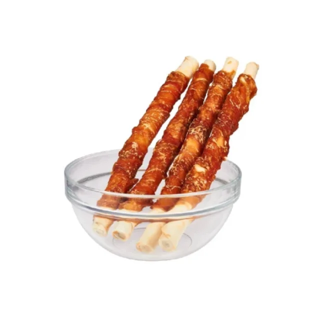 Ласощі AnimAll снеки дог стік з курячим філе для собак, 25.5×3 см, 500 г