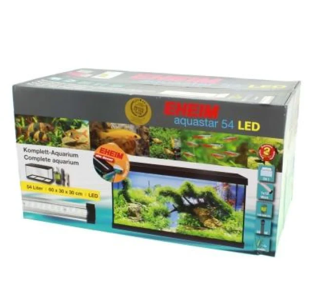 Акваріумний комплект EHEIM aquastar 54 LED чорний (60x30x30, 54л)