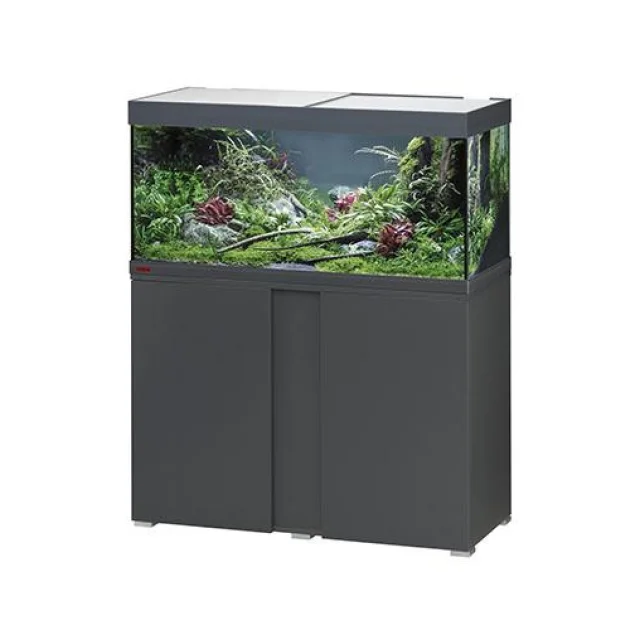Аквариумный комплект EHEIM vivaline LED 180 17 Вт антрацитовый, с тумбой (100x45x40, 180л)