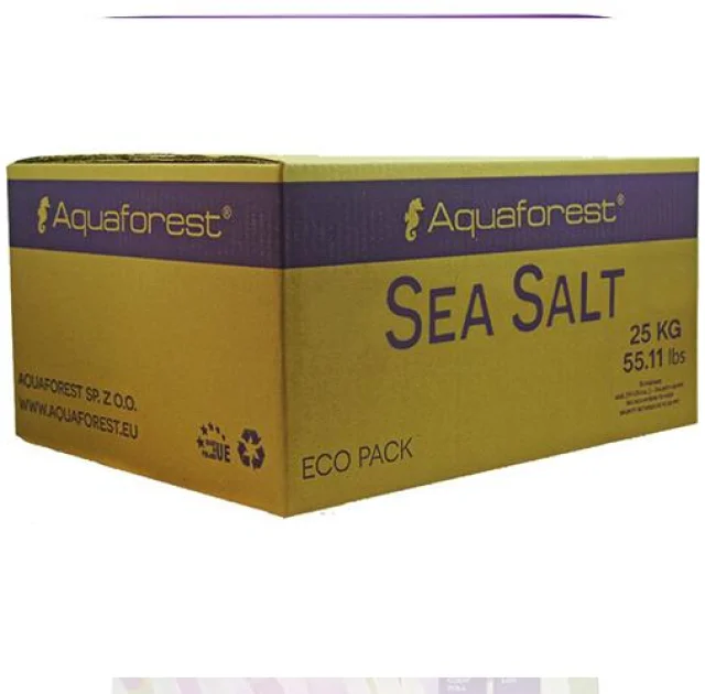 Сіль морська Aquaforest Sea Salt, 25 кг