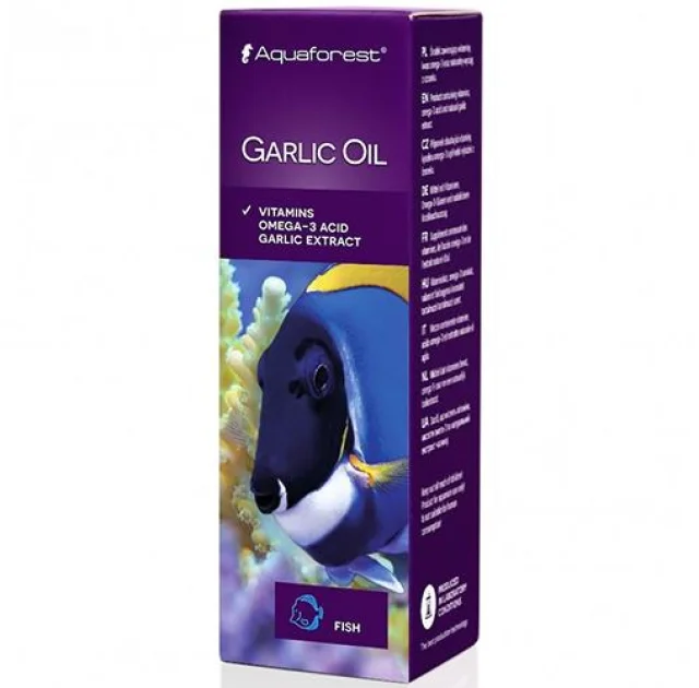 Добавка к корму Aquaforest Garlic Oil с экстрактом чеснока, 10 мл