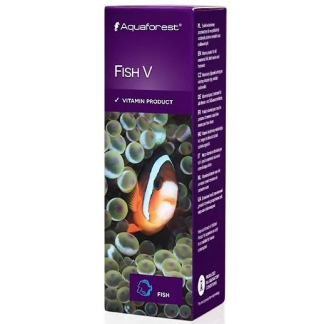 Вітаміни Aquaforest Fish V для риб, 10 мл