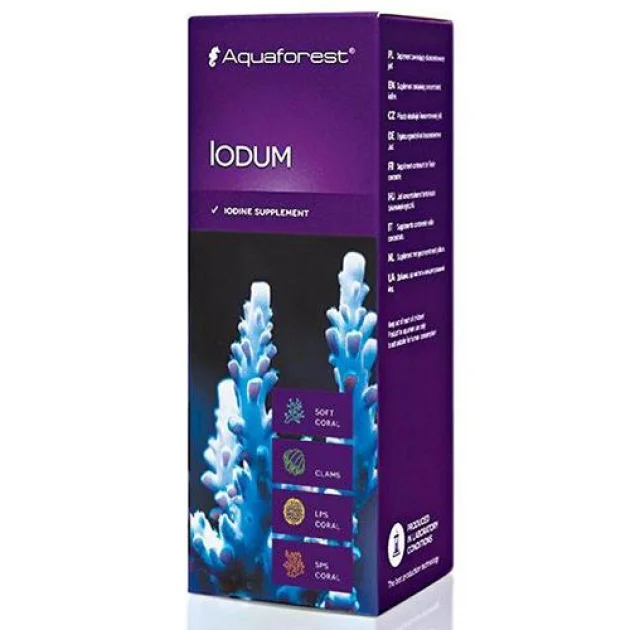 Йод (I) Aquaforest Iodum для морського акваріума, 50 мл