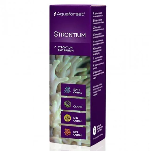 Стронций (Sr) Aquaforest Strontium для морского аквариума, 10 мл