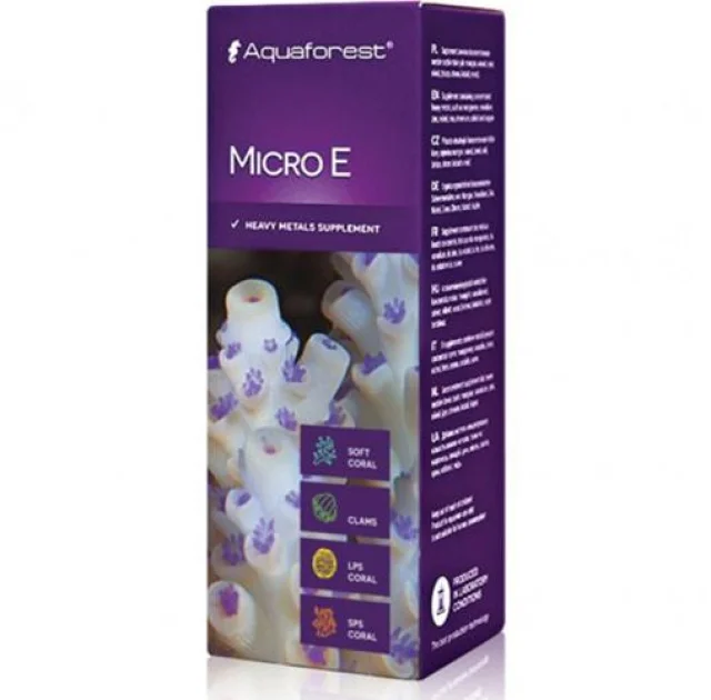 Концентрированные тяжелые металлы Aquaforest Micro E, 50 мл
