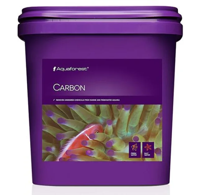 Наполнитель Aquaforest Carbon для абсорбирующей очистки, 5 л