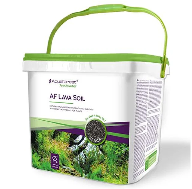 Субстрат для рослин Aquaforest AF Lava Soil, чорна, 5 л.