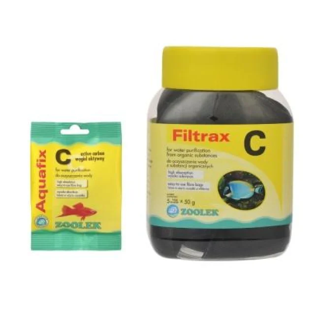 Активированный уголь Zoolek Aquafix_Filtrax C, цена за 1 мешочек, 20 г