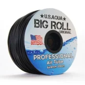 Шланг U.S.Aqua Airline Black чорний 4/6 мм силіконовий, 200 м