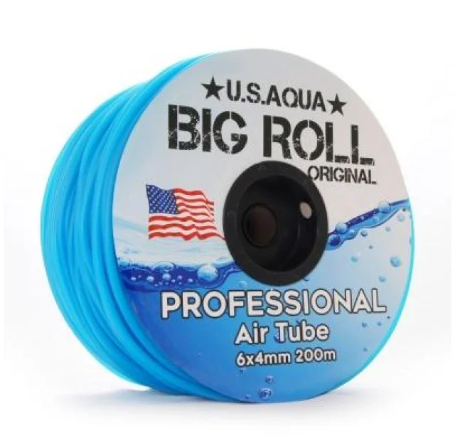 Шланг U.S.Aqua Airline Blue синий 4/6 мм силиконовый, 1 м