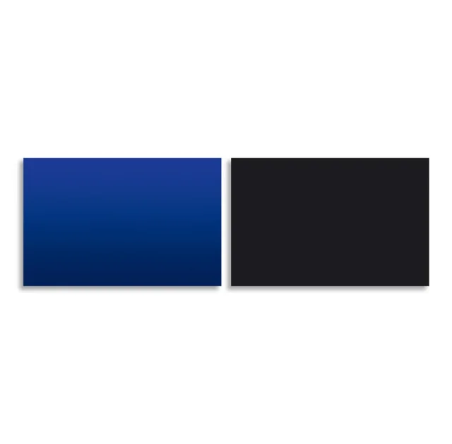 Двосторонній акваріумний фон Ferplast BLU 9051, синій / чорний, 120x50 см
