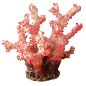 Декоративный коралл из полиуретана Ferplast BLU 9133 Red Coral для аквариумов, 10 см