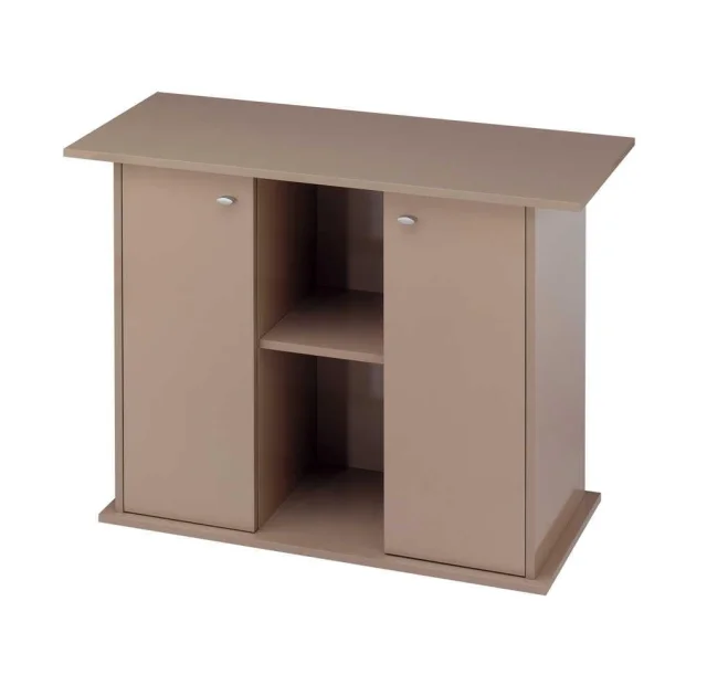 Тумба Ferplast Stand Dubai 100 Grey Melody для скляного акваріума Dubai 100, сіро-сиза, 101x41x73 см