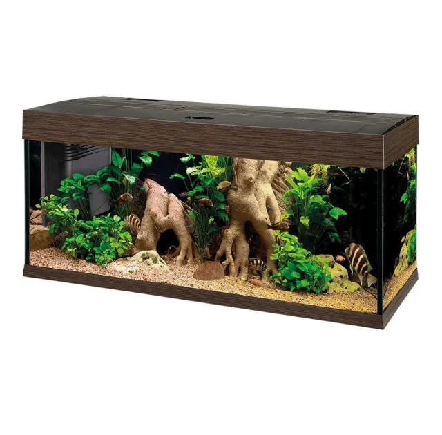 Аквариумный комплект Ferplast Dubai 120 Mahogany махагон, 240 л