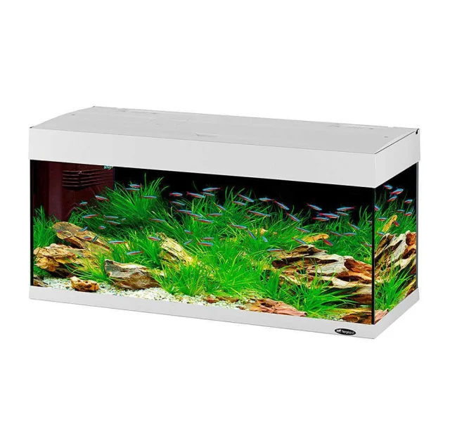 Аквариумный комплект Ferplast Dubai 120 LED White с LED-освещением, белый, 240 л