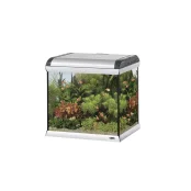 Скляний акваріум Ferplast Star Cube LED з алюмінієвою рамкою, 230 л
