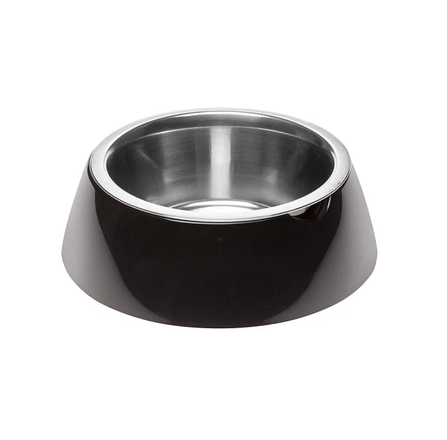 Ferplast Jolie Small Black Bowl металлическая миска для собак и кошек, 17,1 см