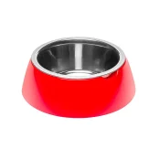 Ferplast Jolie Small Red Bowl металлическая миска для собак и кошек, 17,1 см
