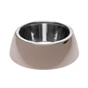 Ferplast Jolie Medium Dove Grey Bowl металлическая миска для собак и кошек, 20 см
