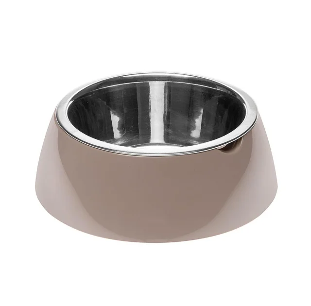 Ferplast Jolie Medium Dove Grey Bowl металлическая миска для собак и кошек, 20 см