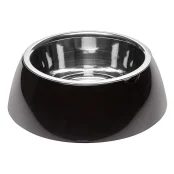 Ferplast Jolie Large Black Bowl металлическая миска для собак и кошек, 23,3 см