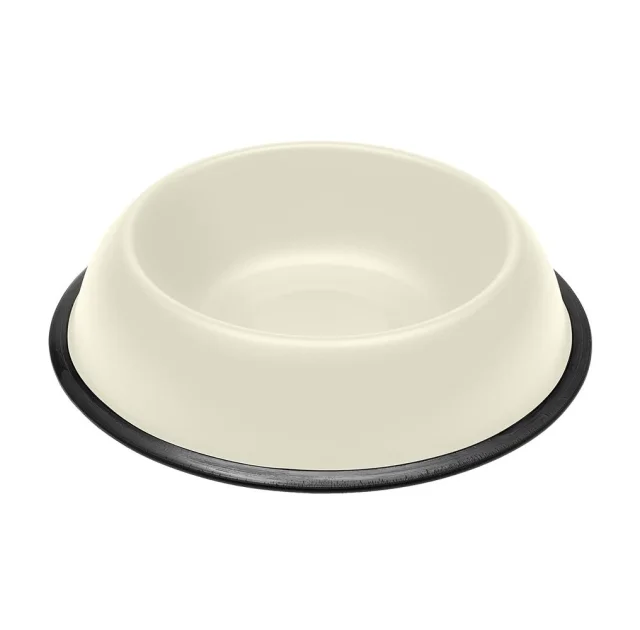 Ferplast Mira KC 76 Bowl White металлическая окрашенная миска для собак и кошек, белая, 25,5 см