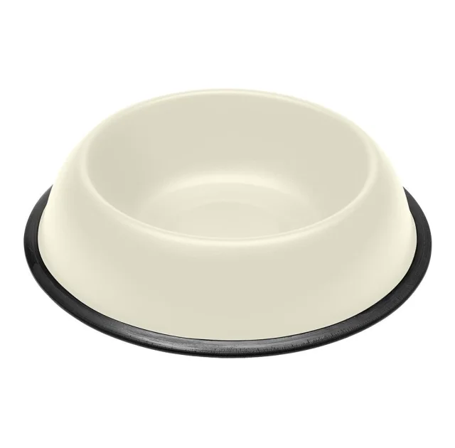 Ferplast Mira KC 78 Bowl White металлическая окрашенная миска для собак и кошек, белая, 28 см
