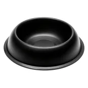 Ferplast Mira KC 78 Bowl Black металлическая окрашенная миска для собак и кошек, черная, 28 см