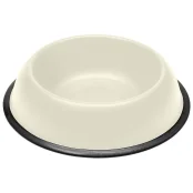 Ferplast Mira KC 80 Bowl White металлическая окрашенная миска для собак и кошек, белая, 32,5 см