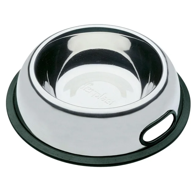Ferplast NOVA KC 76 Миска металева з захистом проти ковзання 1л.