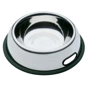 Ferplast NOVA KC 78 Миска металева з захистом проти ковзання 1,7л.