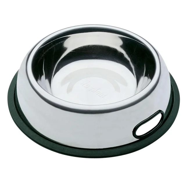 Ferplast NOVA KC 78 Миска металева з захистом проти ковзання 1,7л.