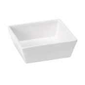 Ferplast Altair 14 White керамическая миска для кошек и собак белая, 14x14x5 см