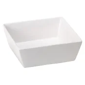 Ferplast Altair 16 White керамическая миска для кошек и собак белая, 16x16x6 см