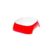 Ferplast Glam Extra Small Red Bowl пластиковая миска для собак и кошек красная, 200 мл