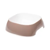 Ferplast Glam Small Dove Grey Bowl пластиковая миска для собак и кошек серая, 400 мл