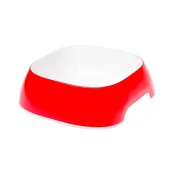 Ferplast Glam Small Red Bowl пластиковая миска для собак и кошек красная, 400 мл