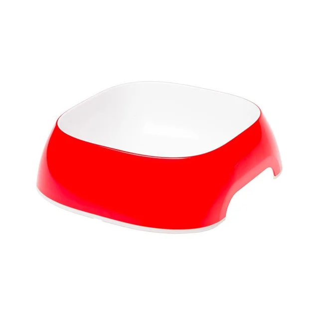 Ferplast Glam Small Red Bowl пластиковая миска для собак и кошек красная, 400 мл