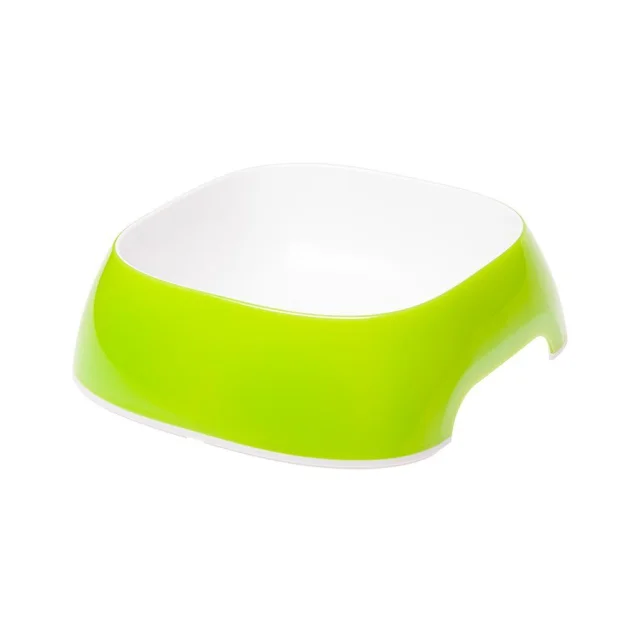 Ferplast Glam Small Acid Green Bowl пластиковая миска для собак и кошек зеленая, 400 мл