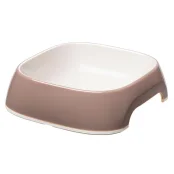 Ferplast Glam Medium Dove Grey Bowl пластиковая миска для собак и кошек серая, 750 мл