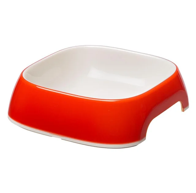 Ferplast Glam Medium Red Bowl пластиковая миска для собак и кошек красная, 750 мл