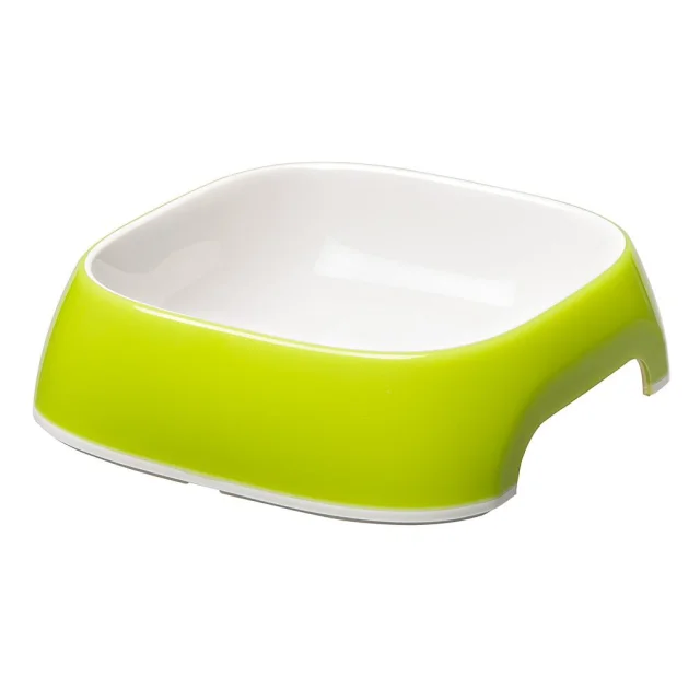 Ferplast Glam Medium Acid Green Bowl пластиковая миска для собак и кошек зеленая, 750 мл