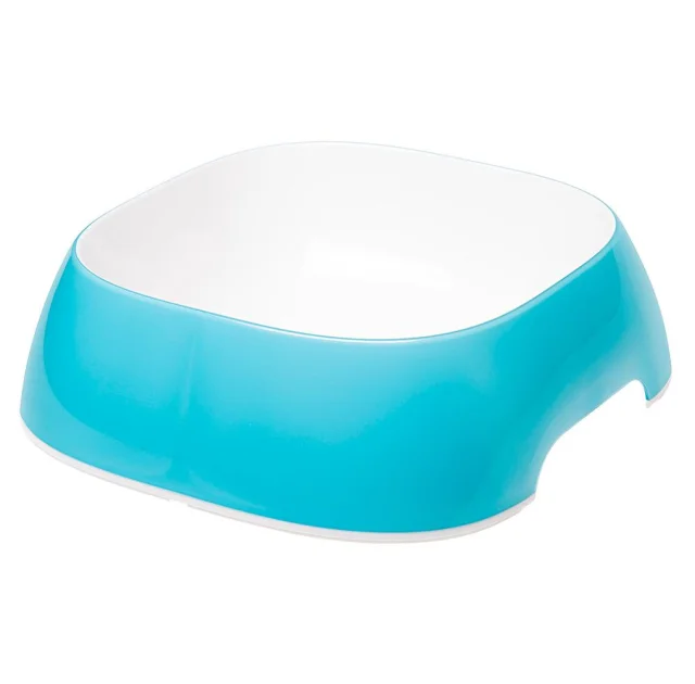 Ferplast Glam Large Light Blue Bowl пластиковая миска для собак и кошек голубая, 1,2 мл
