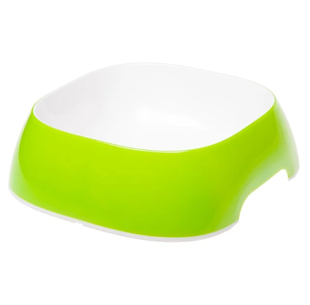 Ferplast Glam Large Acid Green Bowl пластиковая миска для собак и кошек зеленая, 1,2 мл