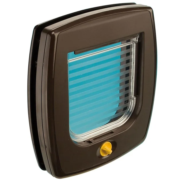 Ferplast Swing 3 Basic Brown дверцята для собак і кішок коричнева, 22,5x5x25,5 см