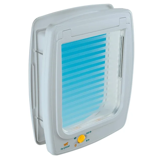 Ferplast Swing 11 Tunnel White дверка для собак и кошек белая, 31x9,6x38,4 см