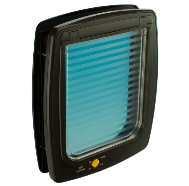 Ferplast Swing 15 Tunnel Brown дверцята для собак і кішок коричнева, 41,2x9,6x48,2 см