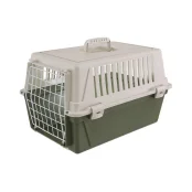 Переноска Ferplast Carrier Atlas 10 EL для кошек и собак, бежево-коричневая, 48.5×32.5×29 см